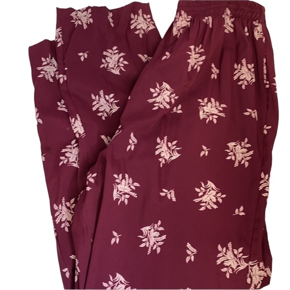 NWT Deadstock Lacy After Noon Made in USA Vintage Lounge Shirt Pant - Picture 5 of 9